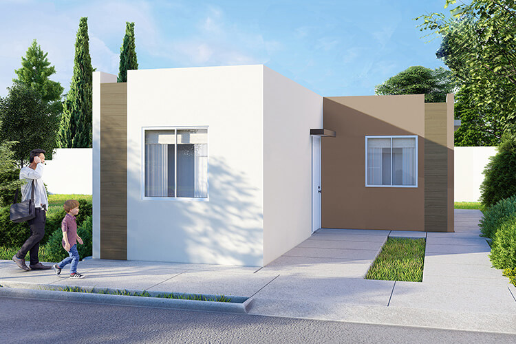 Casa en venta en Cadereyta modelo Alcalá VII en Santa Anita.